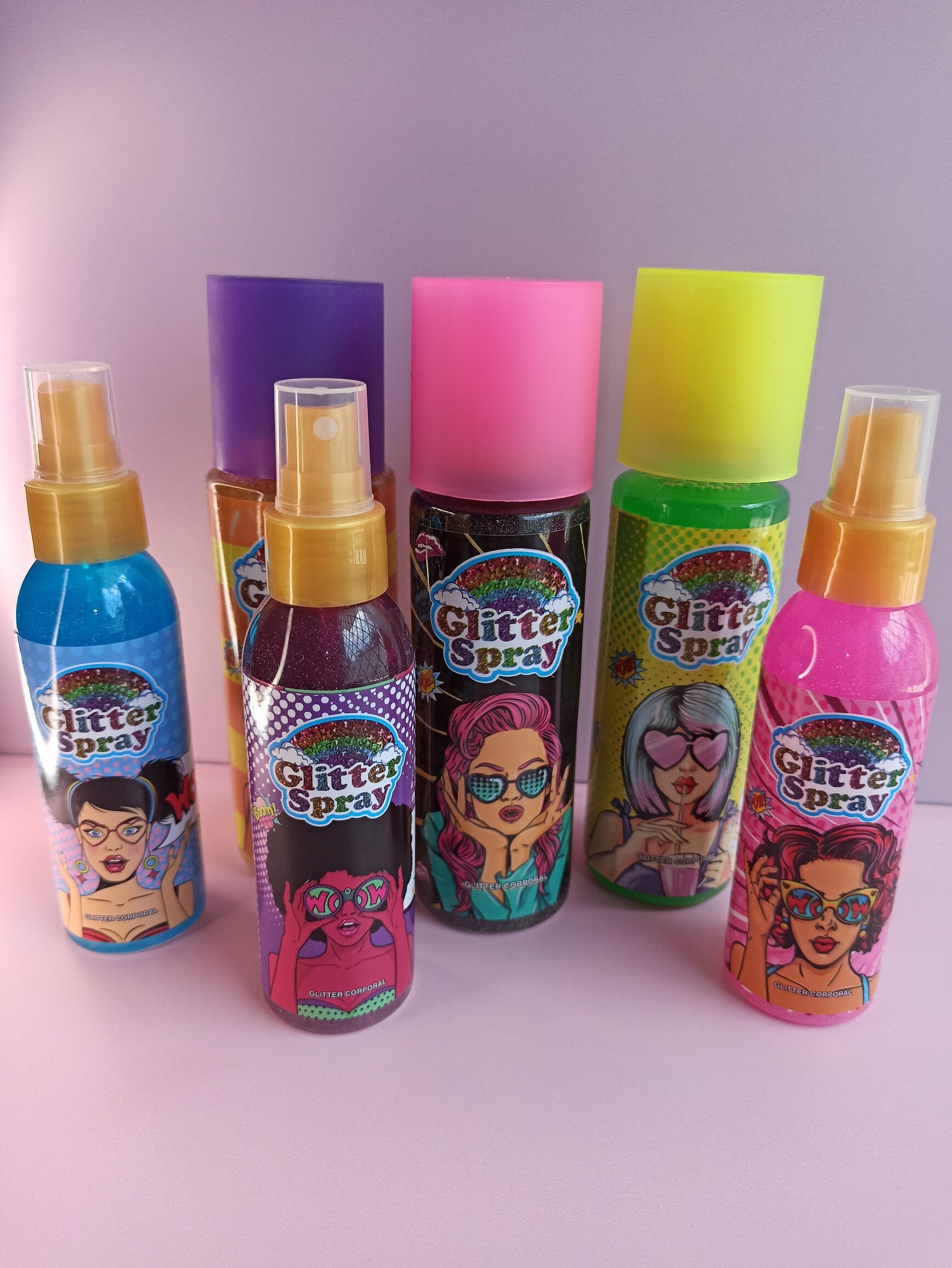Glitter Spray con Olor - Boo Store